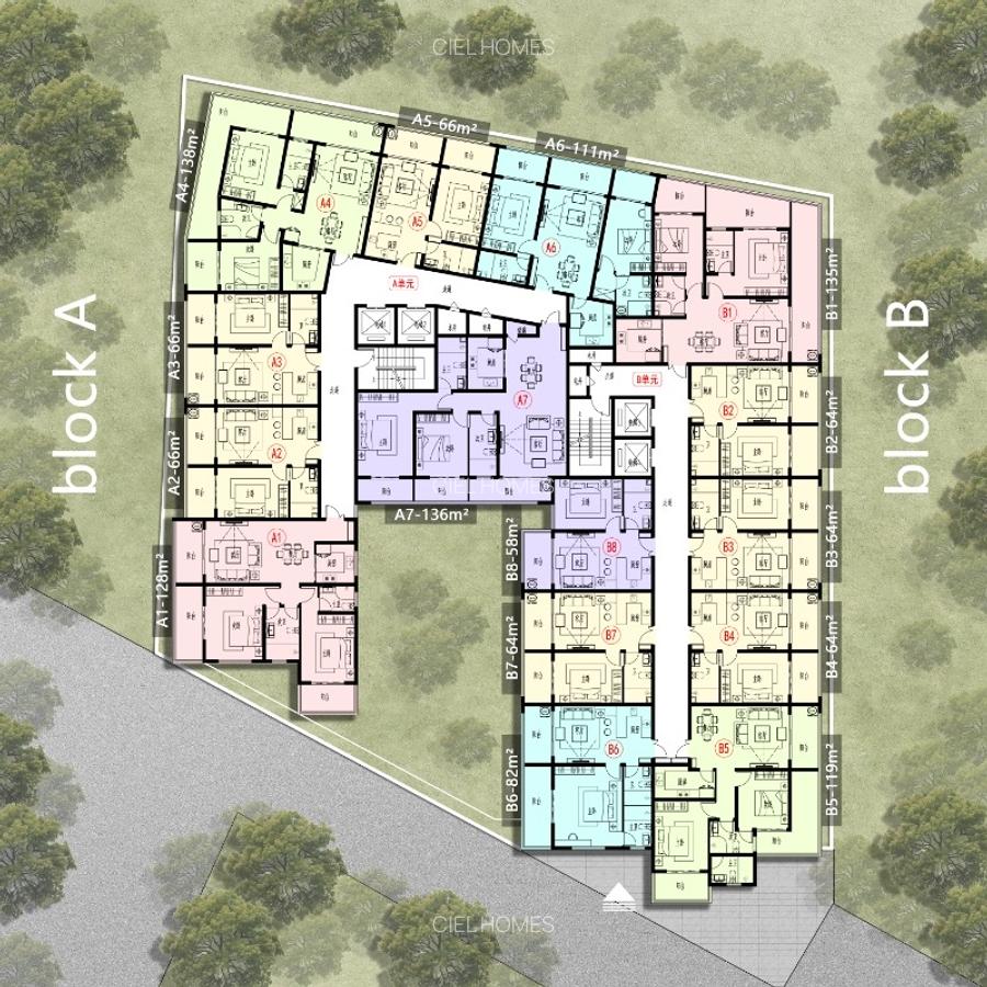 1 Bed Apartment with Swimming Pool at Vihiga Road - 1