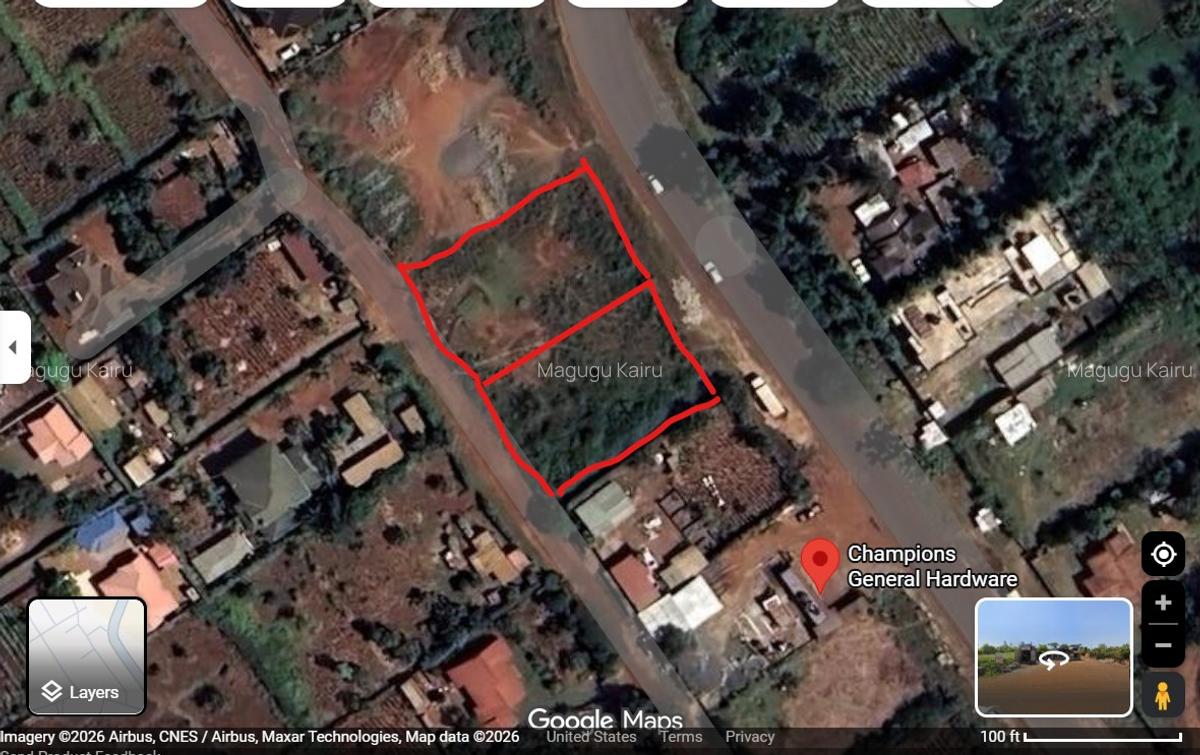 0.5 ac Residential Land in Ruiru - 2