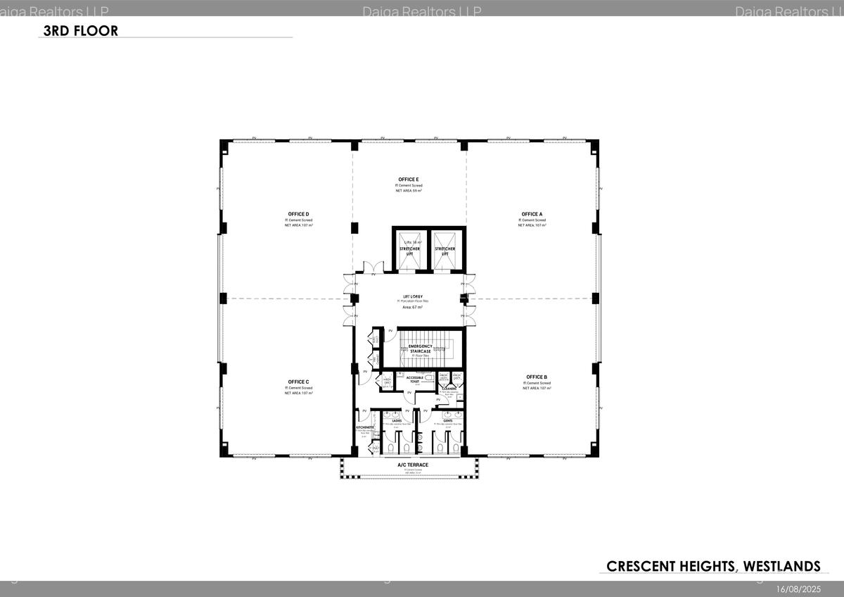 6,969 m² Commercial Property with Backup Generator at Crescent Road - 6