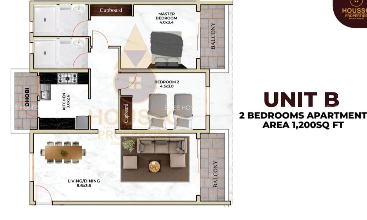 2 Bed Apartment with En Suite at Nyali Road - 7