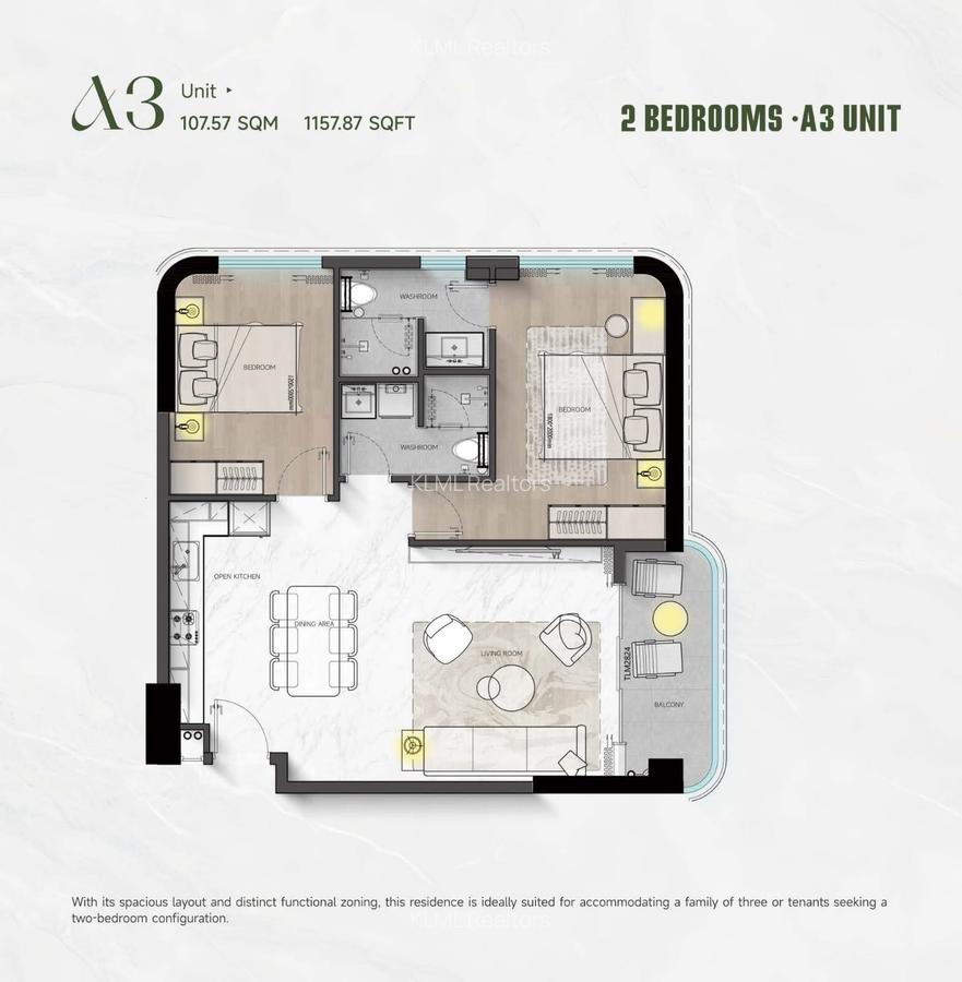 2 Bed Apartment with Swimming Pool in Westlands Area - 3