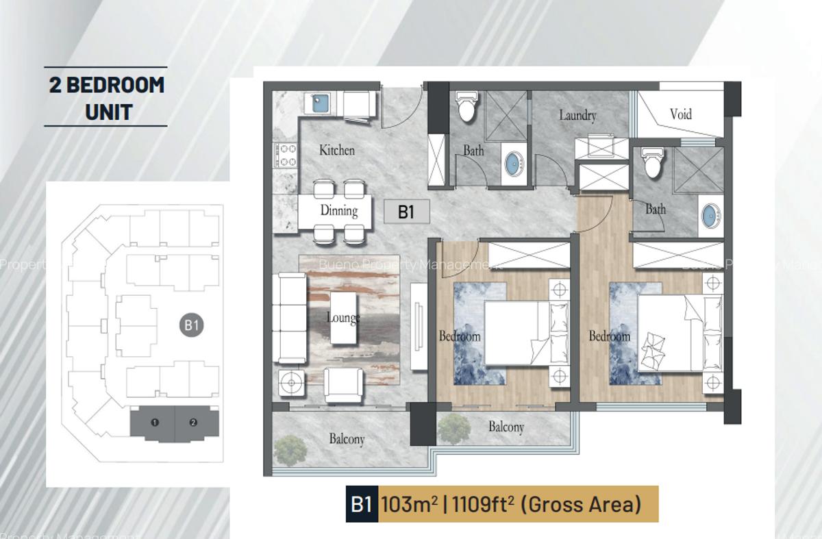 1 Bed Apartment with En Suite in Westlands Area - 10