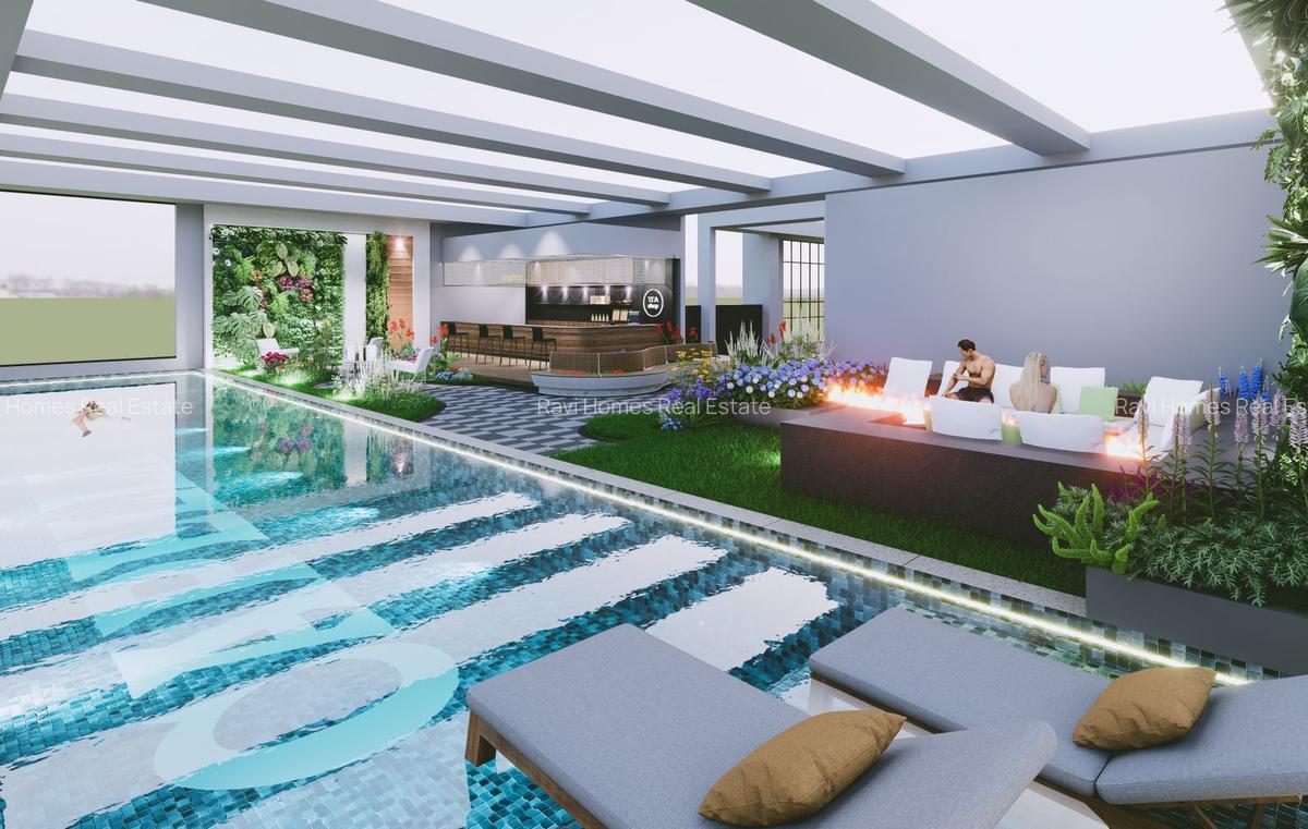 Studio Apartment with Swimming Pool in Westlands Area - 12