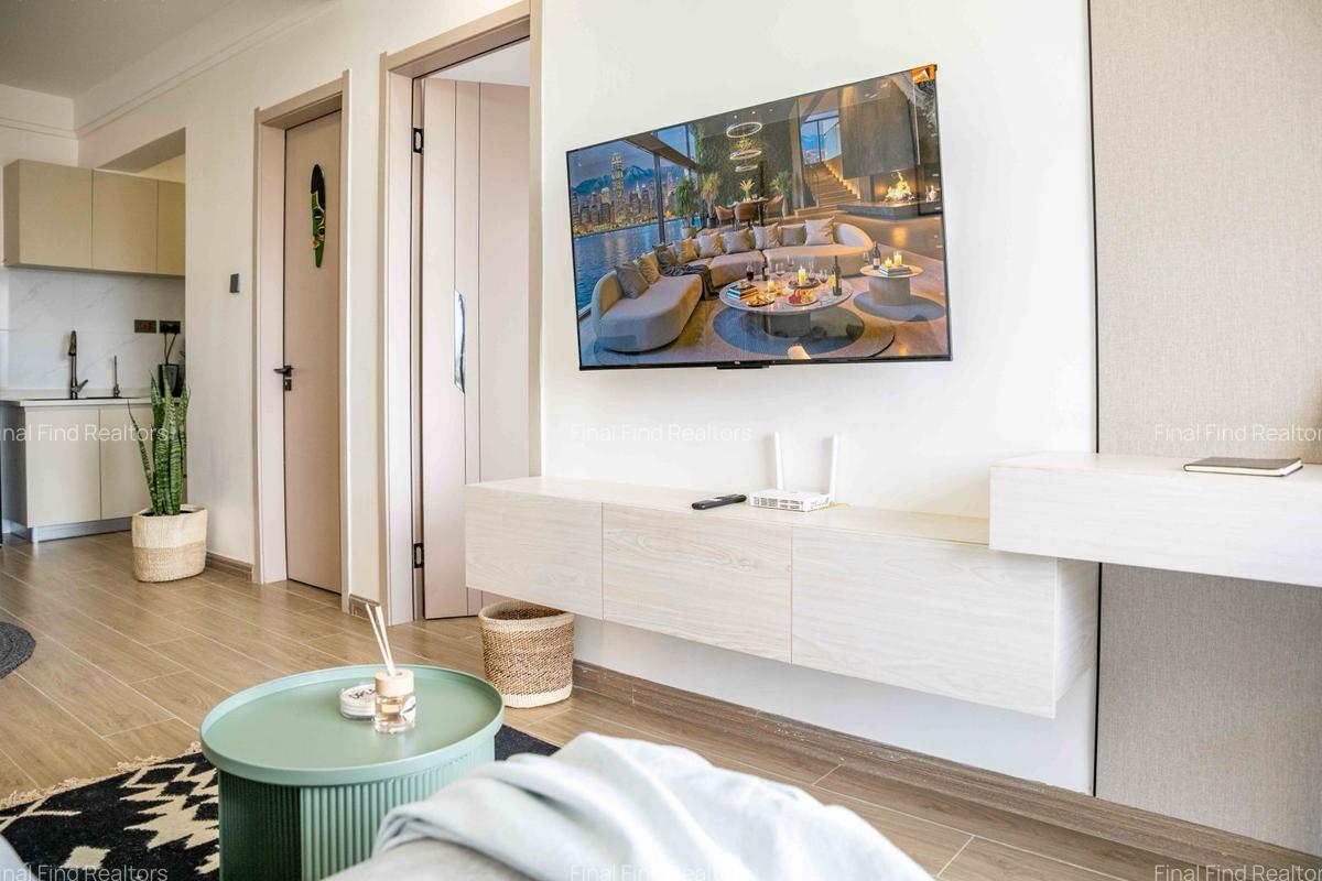 Furnished 1 Bed Apartment with Swimming Pool in Kilimani - 13