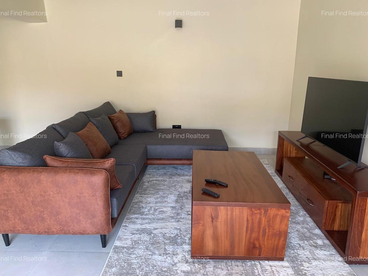 Furnished 1 Bed Apartment with Backup Generator in Runda - 15