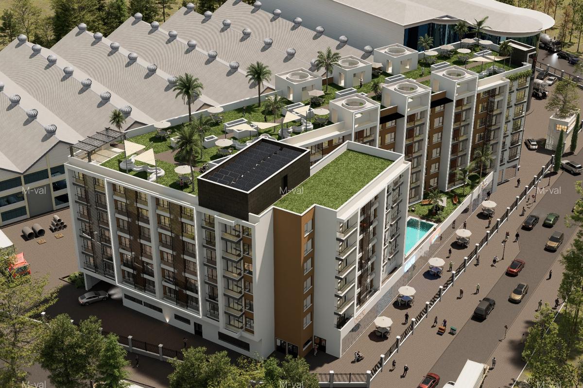 Serviced 1 Bed Apartment with Swimming Pool in Mombasa Road - 7