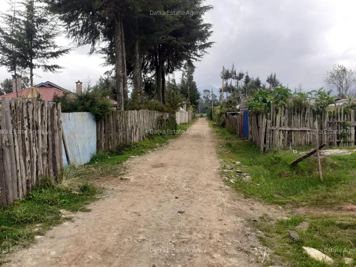 0.25 ac Land at Njabini Town - 1