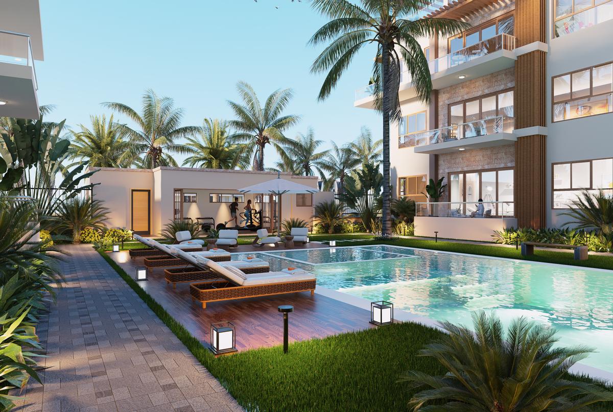 Serviced 2 Bed Apartment with En Suite in Diani - 6