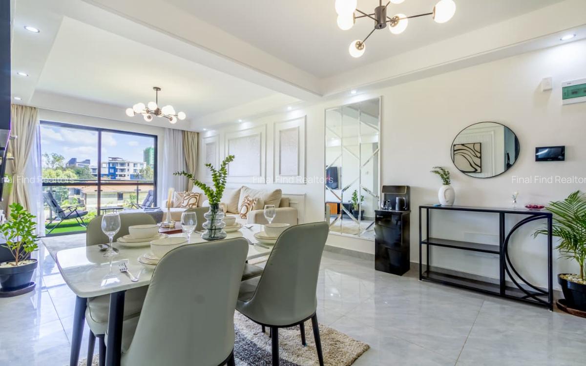 Furnished 2 Bed Apartment with Backup Generator in Westlands Area - 2