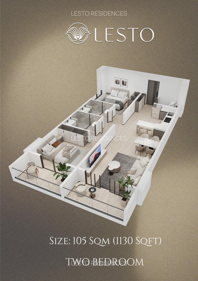 2 Bed Apartment with En Suite at Ojijo Close - 1