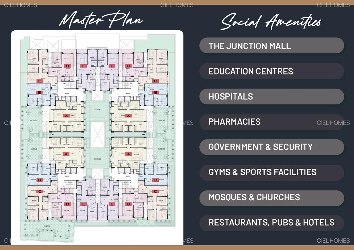 2 Bed Apartment with Swimming Pool at Riara Road - 6