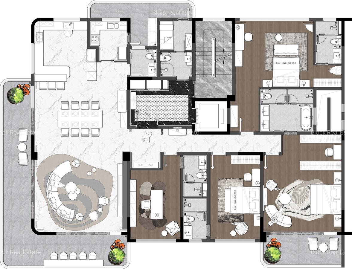 4 Bed Apartment with En Suite in Westlands Area - 16