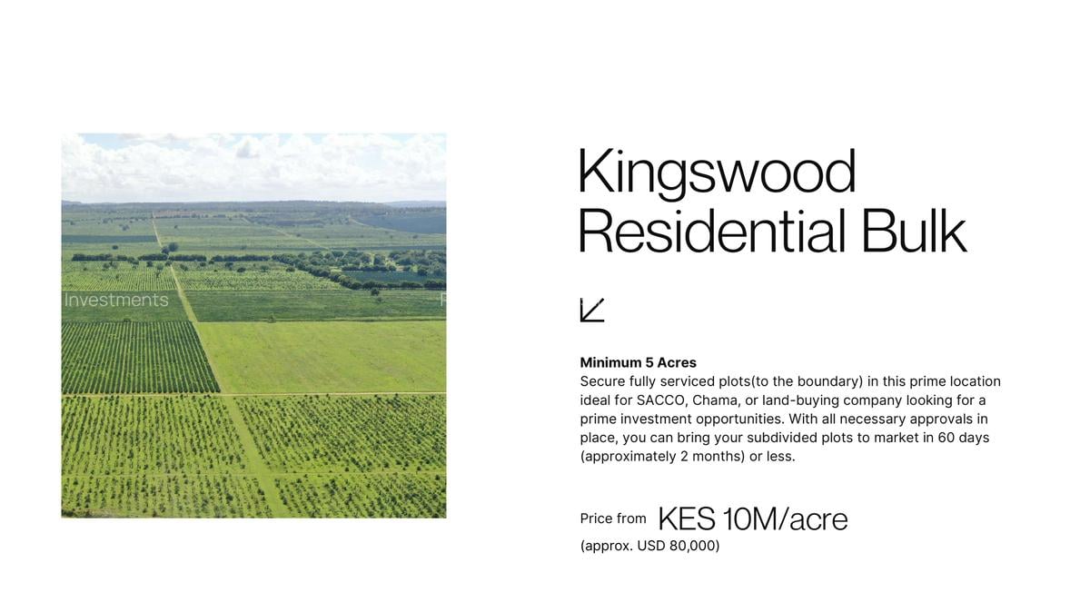5 ac Residential Land in Vipingo - 1