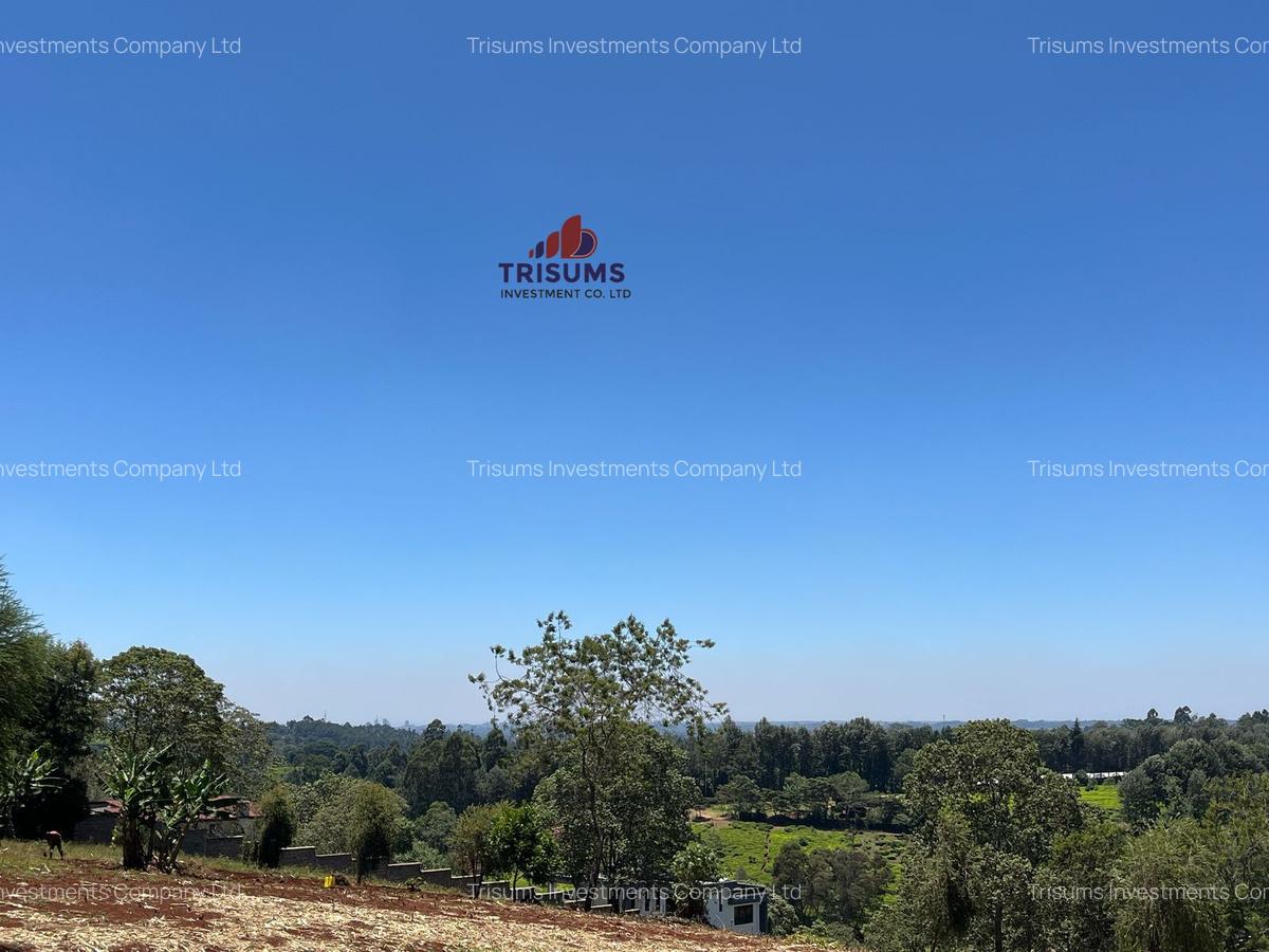 1.5 ac Land in Tigoni - 2