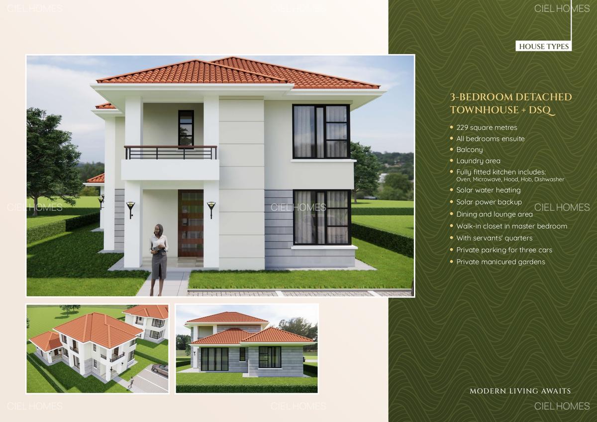 3 Bed Townhouse with En Suite in Ruiru - 1