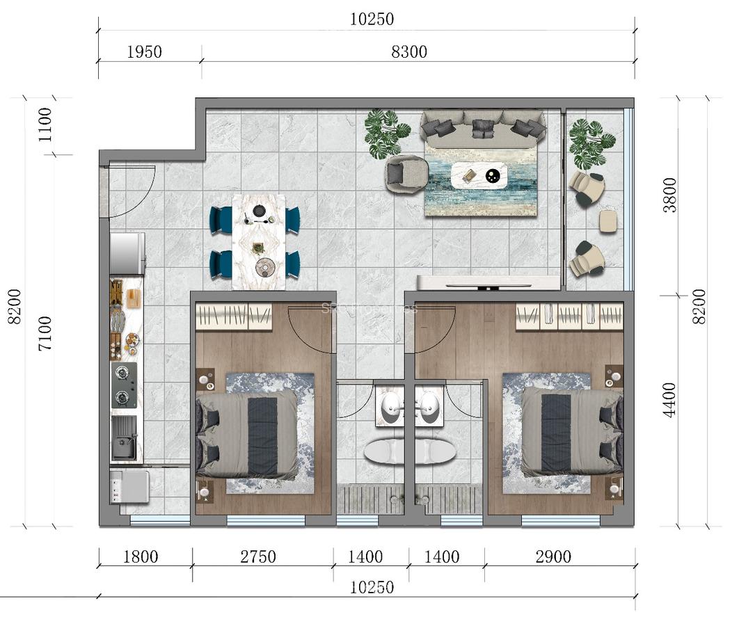 4 Bed Apartment with En Suite in Kilimani - 9