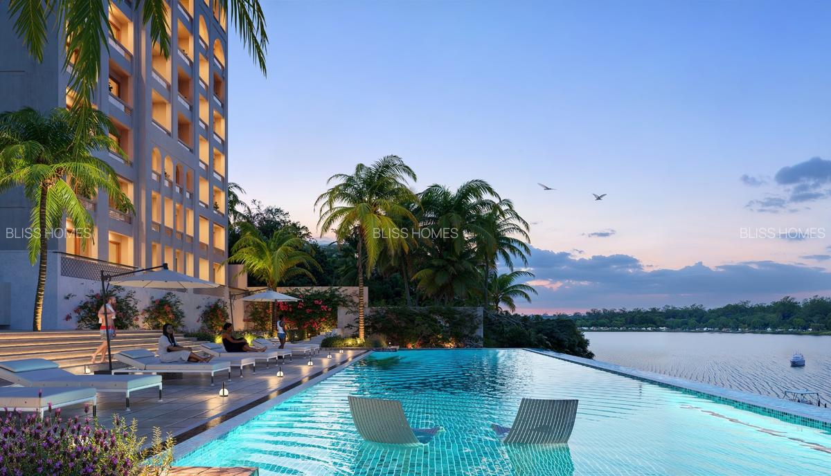 2 Bed Apartment with Swimming Pool at Mtwapa - 4