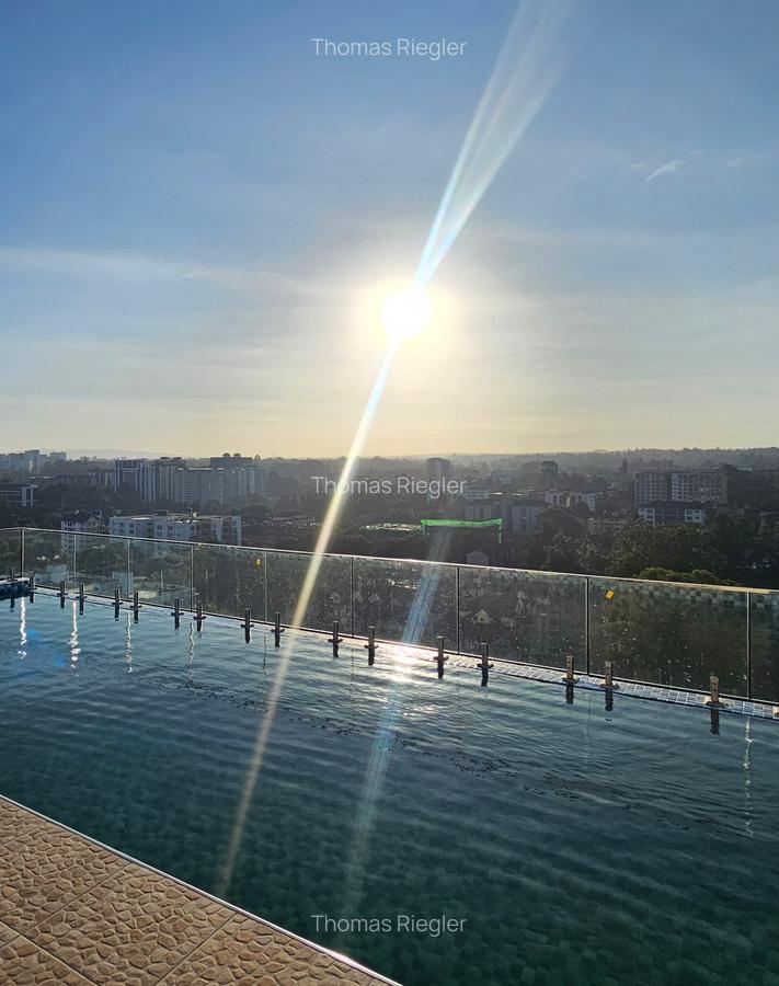 Serviced 2 Bed Apartment with Swimming Pool at Sports Road - 2