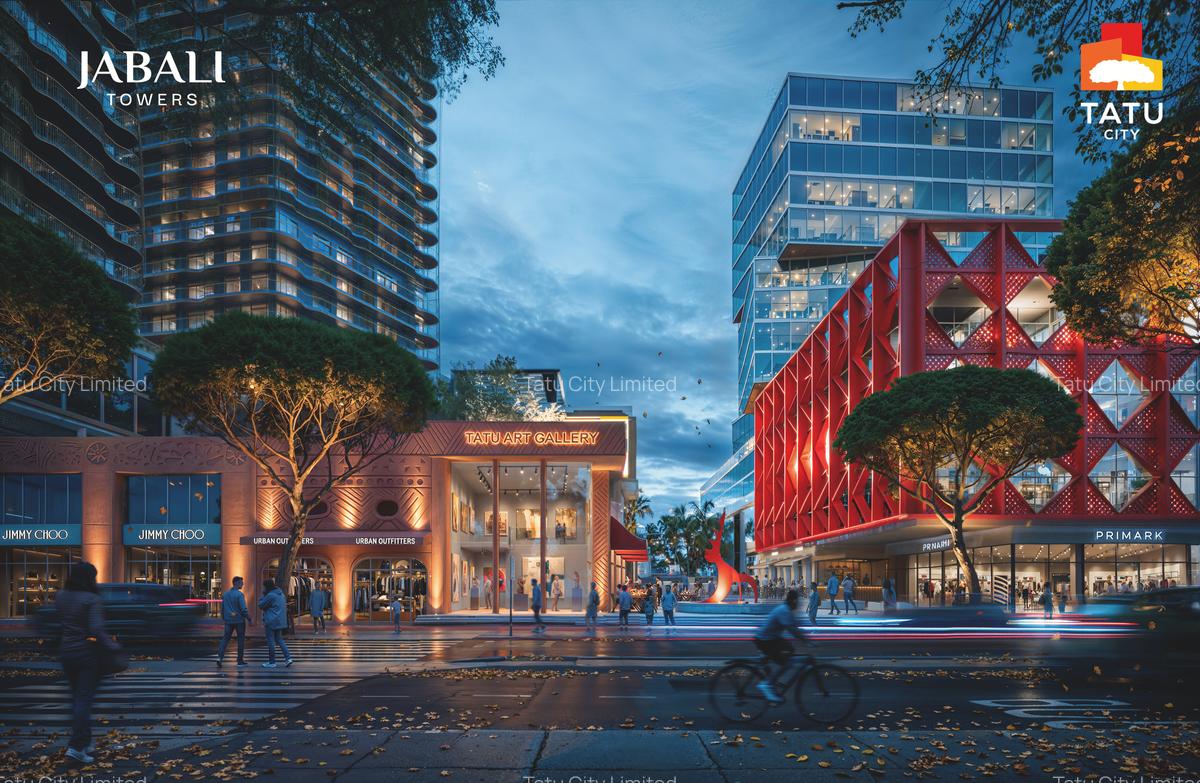 Studio Apartment with Swimming Pool at Tatu Central - 10