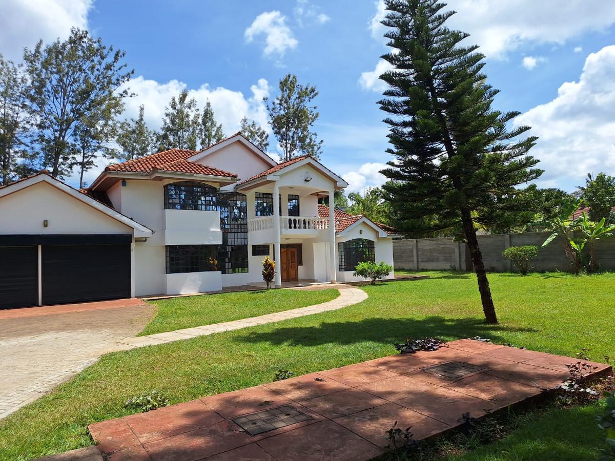 4 bed house with staff quarters in runda