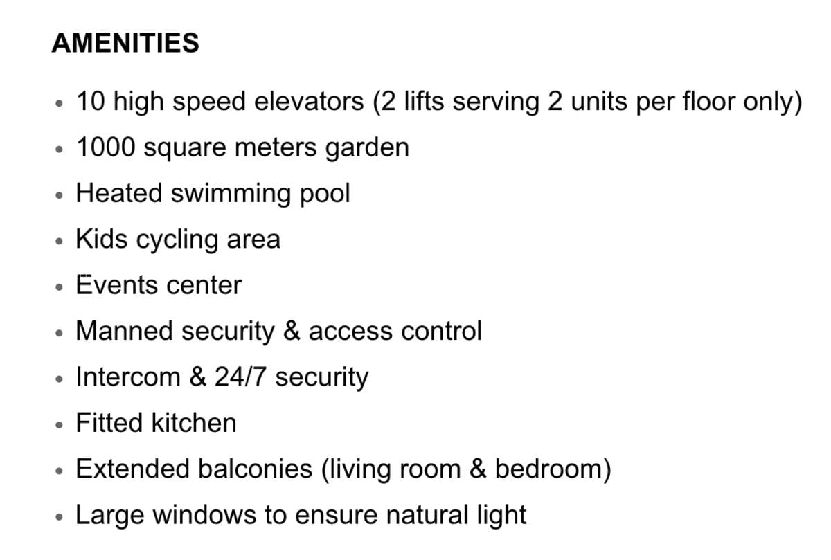 1 Bed Apartment with Swimming Pool at Sports Road - 16
