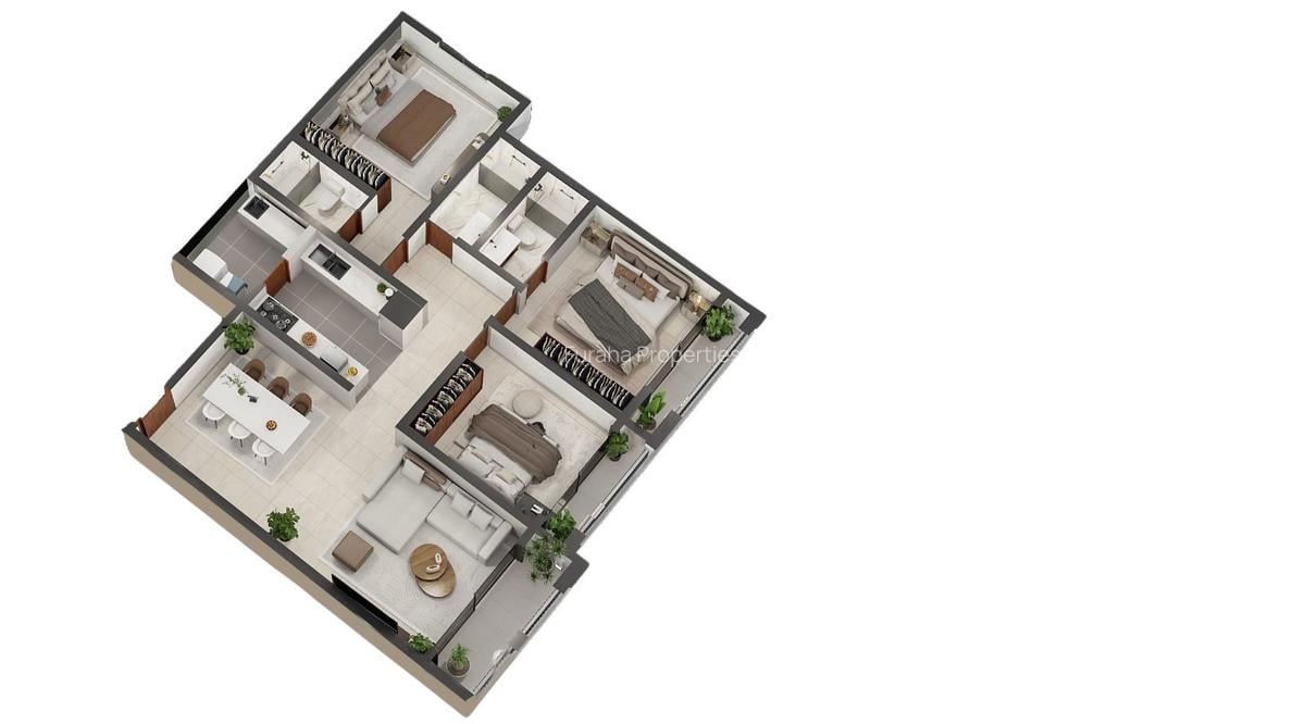 2 Bed Apartment with En Suite at Mtwapa - 10