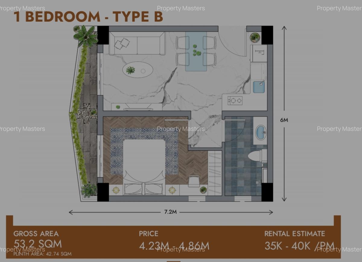 Studio Apartment with Swimming Pool at Lower Kabete - 15