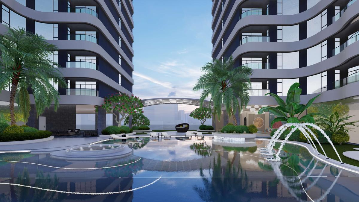 2 Bed Apartment with Swimming Pool in Rhapta Road - 10