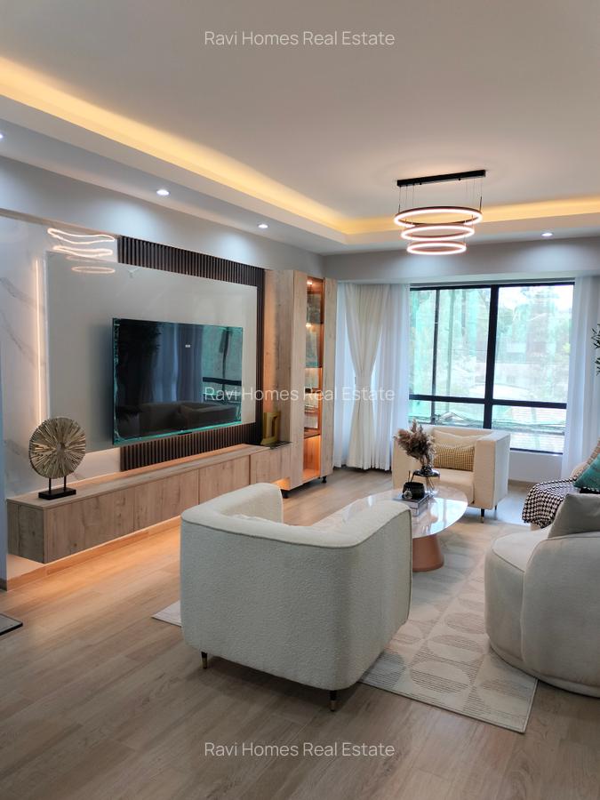 Furnished 1 Bed Apartment with Swimming Pool at Muthithi Road - 15