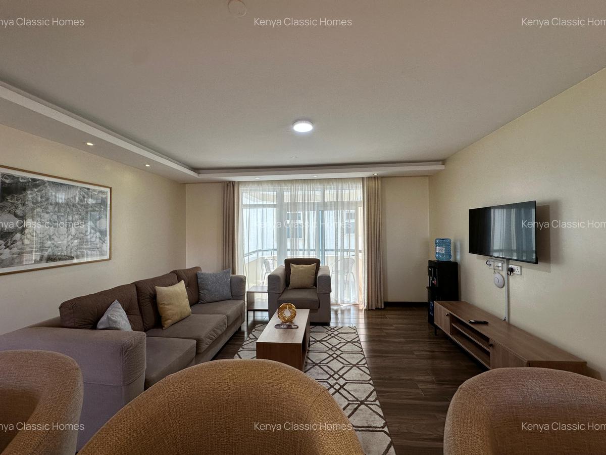 Furnished 1 Bed Apartment with Borehole at Kilimani - 2