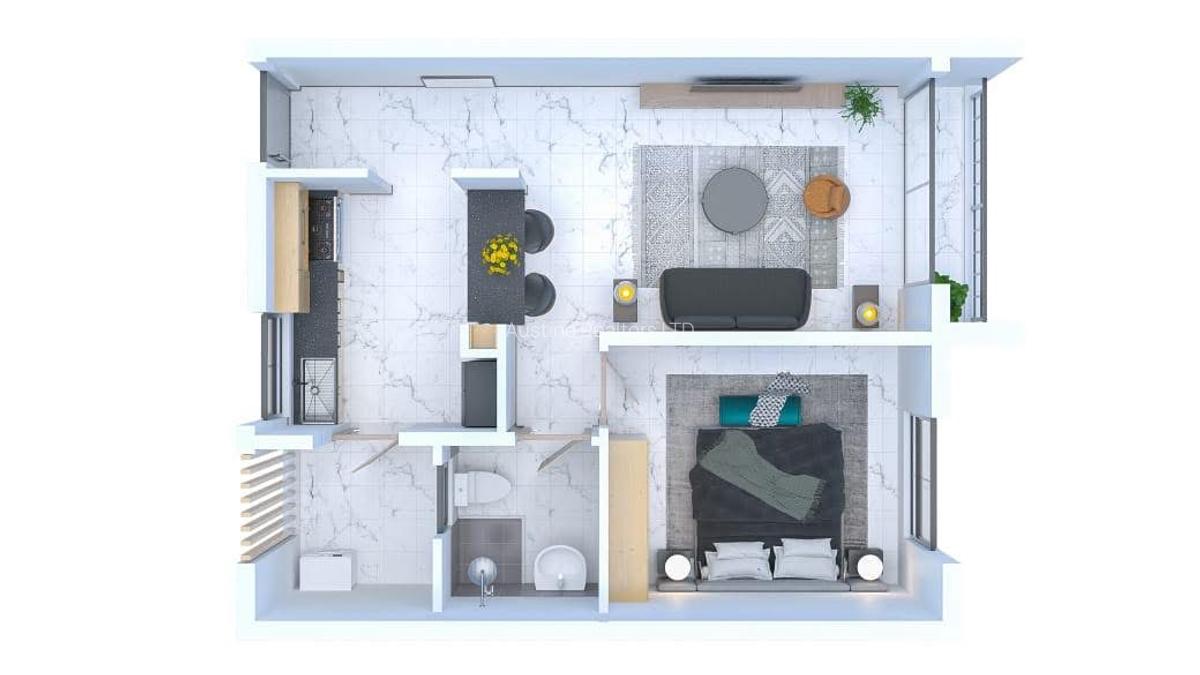 Studio Apartment with En Suite in Kitisuru - 9