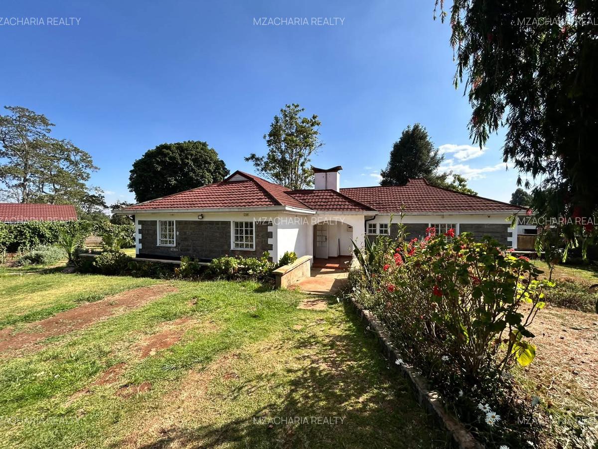 4 Bed House with Staff Quarters in Tigoni - 1