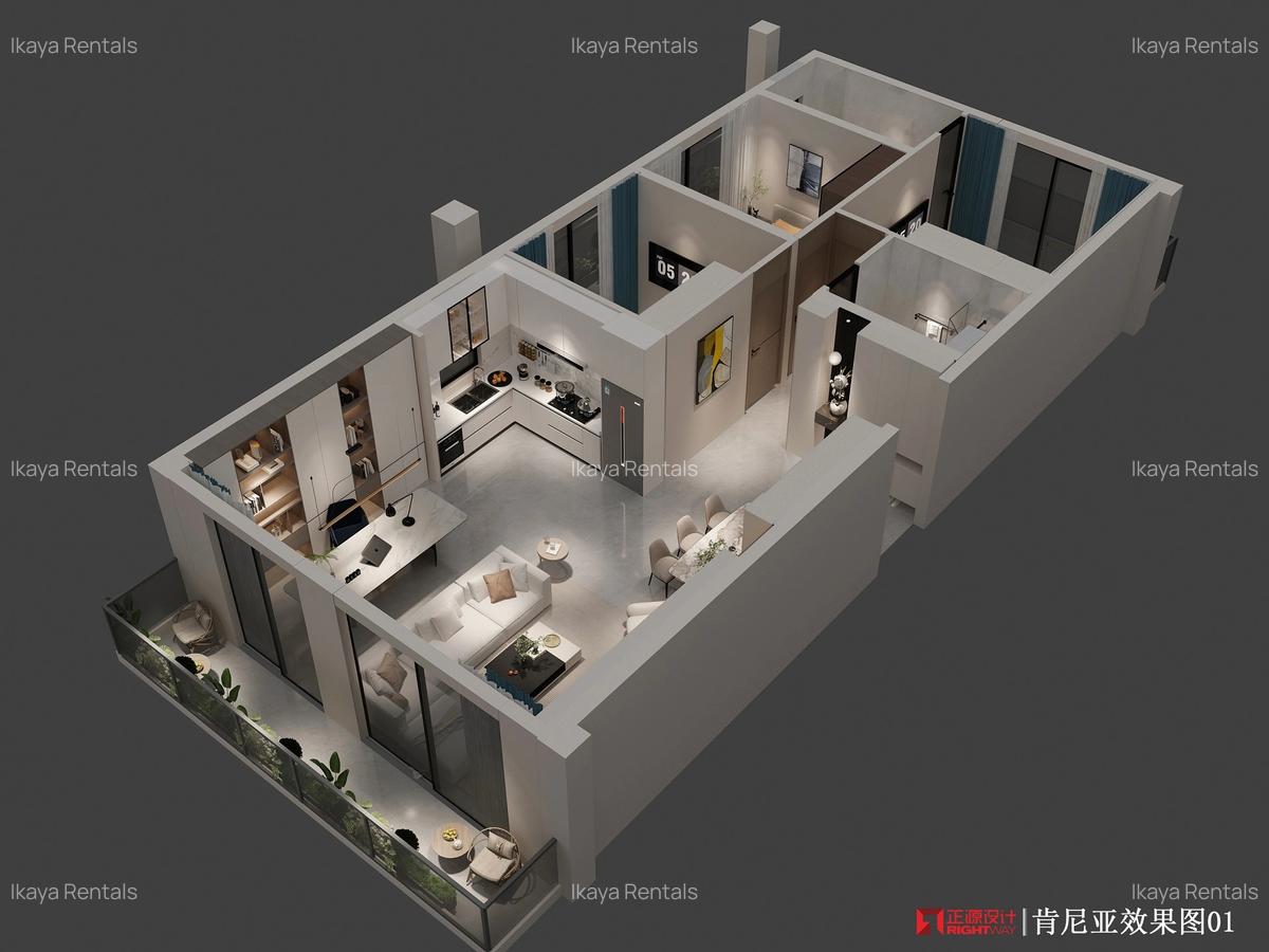 3 Bed Apartment with En Suite in Ongata Rongai - 3