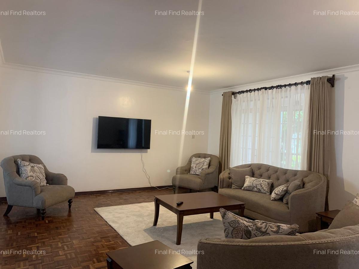 Furnished 3 Bed Apartment with Swimming Pool in Muthaiga - 10