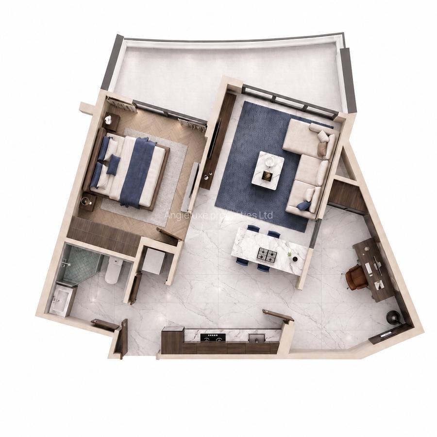 2 Bed Apartment with En Suite at Riverside Drive - 6