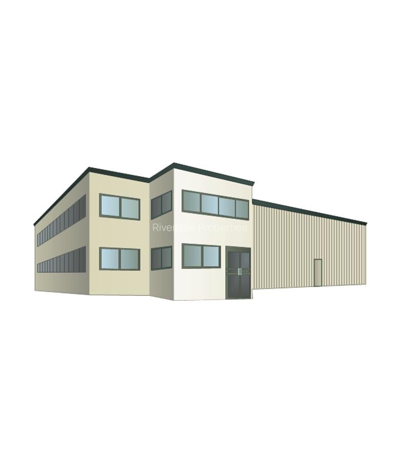 0.5 ac Commercial Property with Parking in Industrial Area - 1
