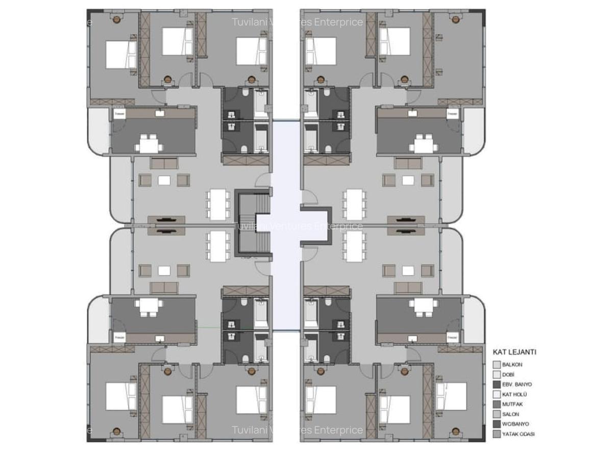 Serviced 3 Bed Apartment with En Suite at Nyali Mombasa - 3
