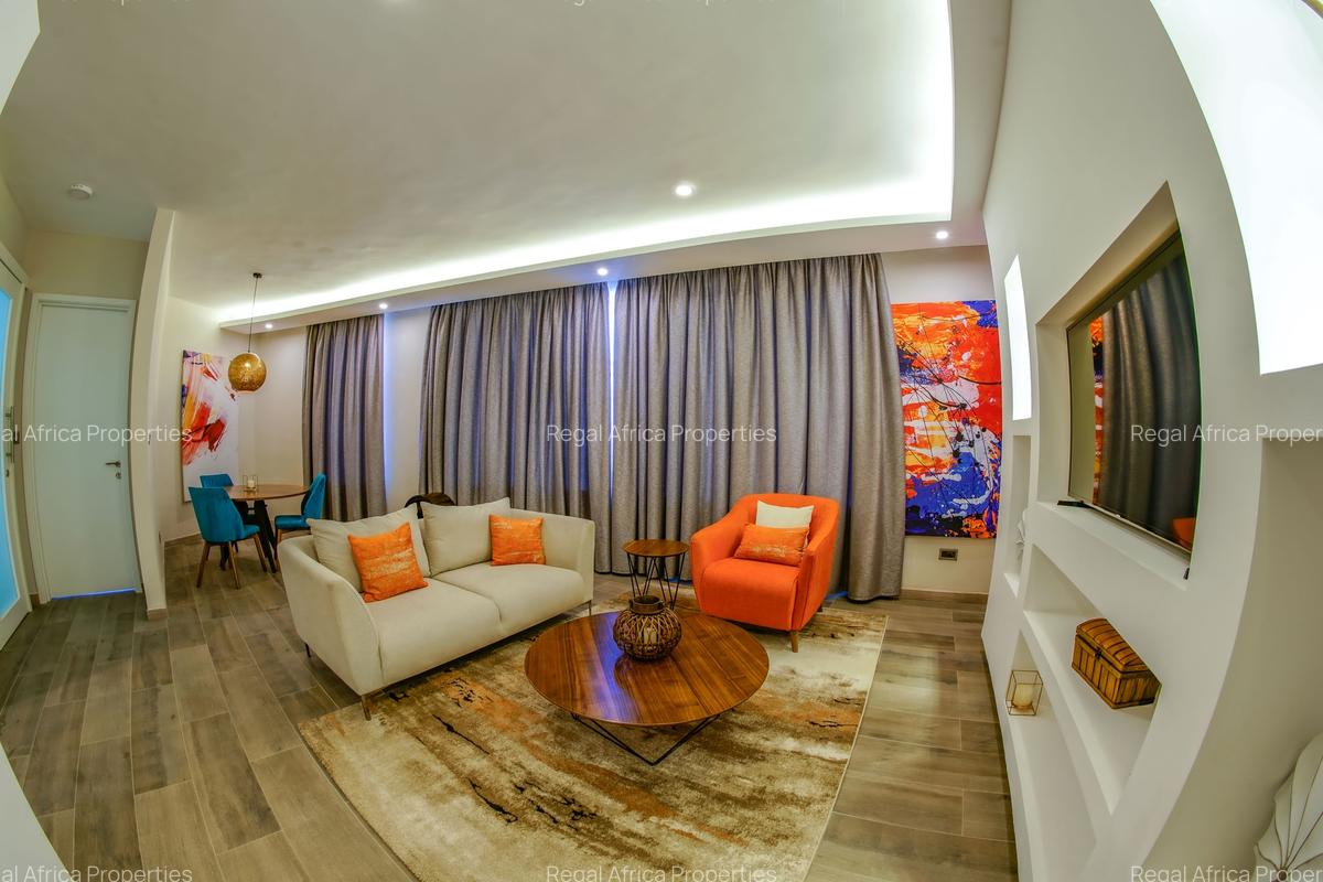 Furnished 1 Bed Apartment with Swimming Pool in Mombasa Road - 3