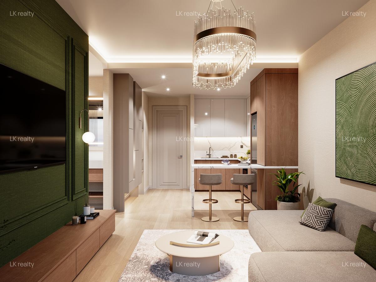 Studio Apartment with Swimming Pool at Muthithi Road - 2