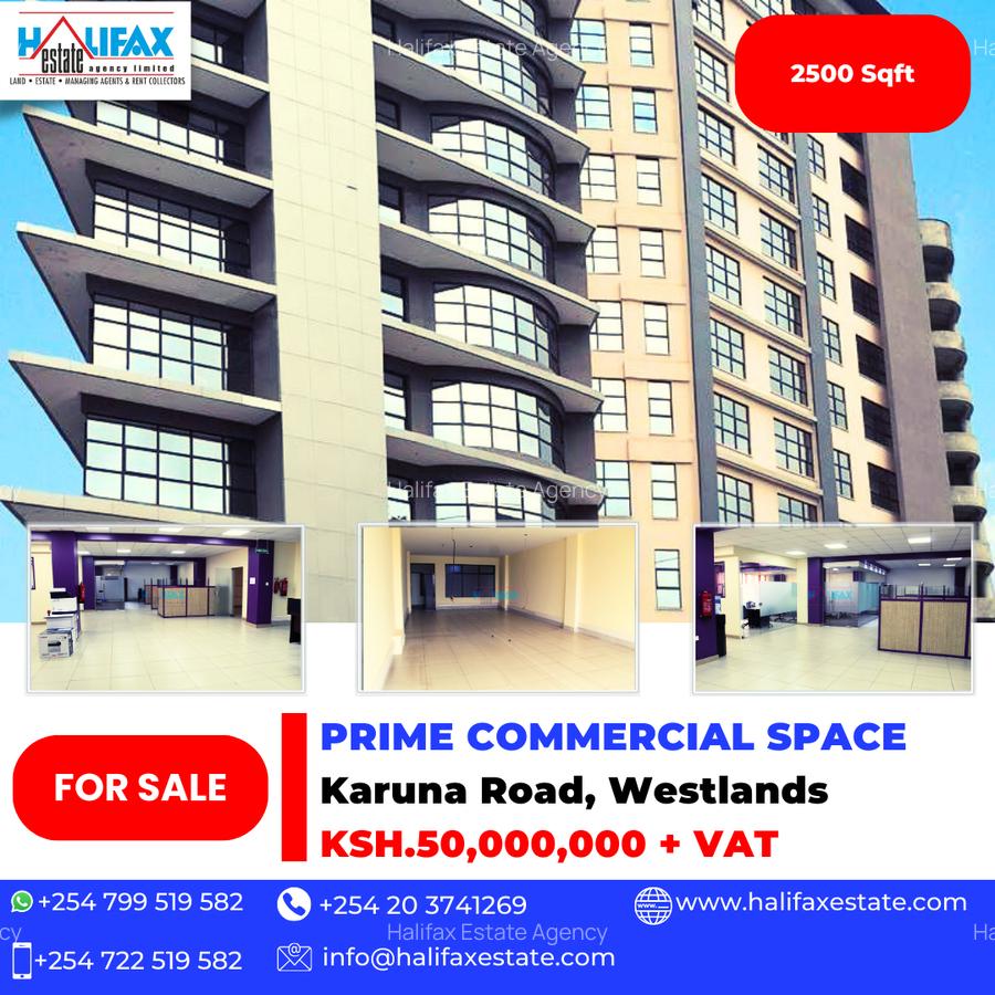 2,500 ft² Commercial Property with Fibre Internet in Westlands Area - 1
