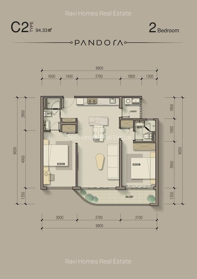 3 Bed Apartment with En Suite in Westlands Area - 8