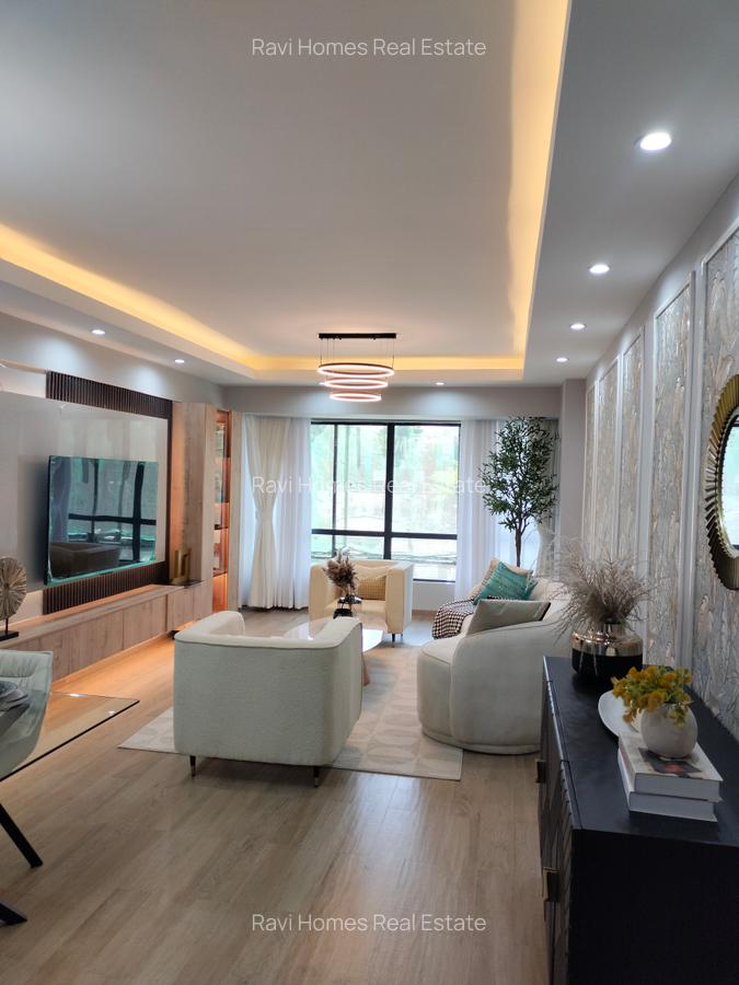 Furnished 1 Bed Apartment with Swimming Pool at Muthithi Road - 14