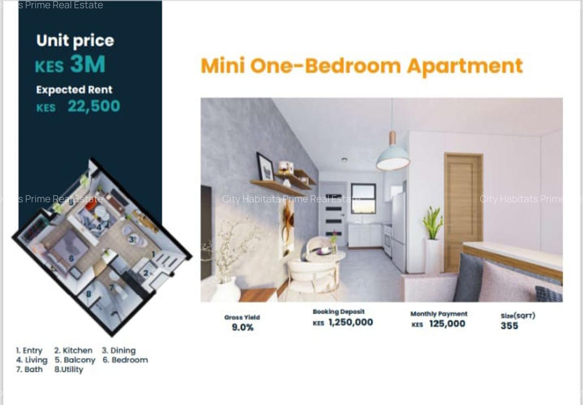 1 Bed Apartment with Borehole in Kabete - 6