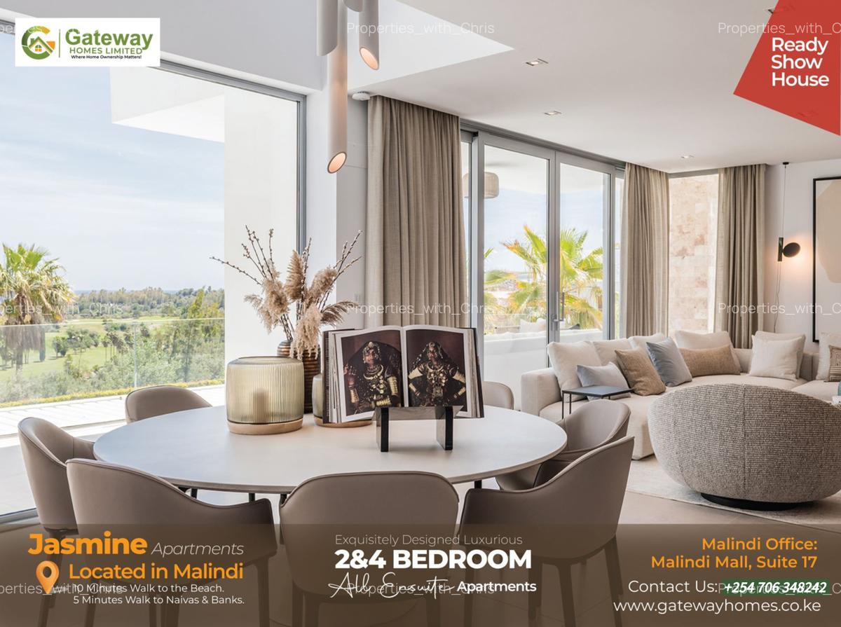 4 Bed Apartment with En Suite at Malindi - 3