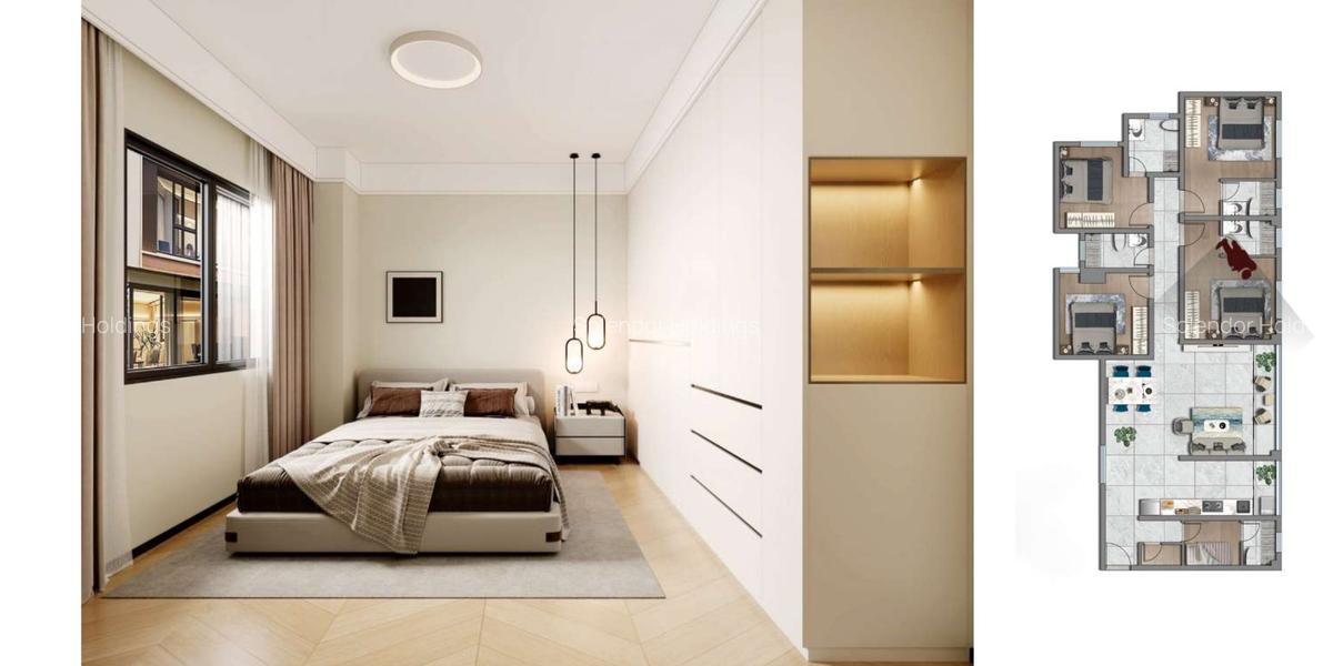 4 Bed Apartment with En Suite in Kileleshwa - 14