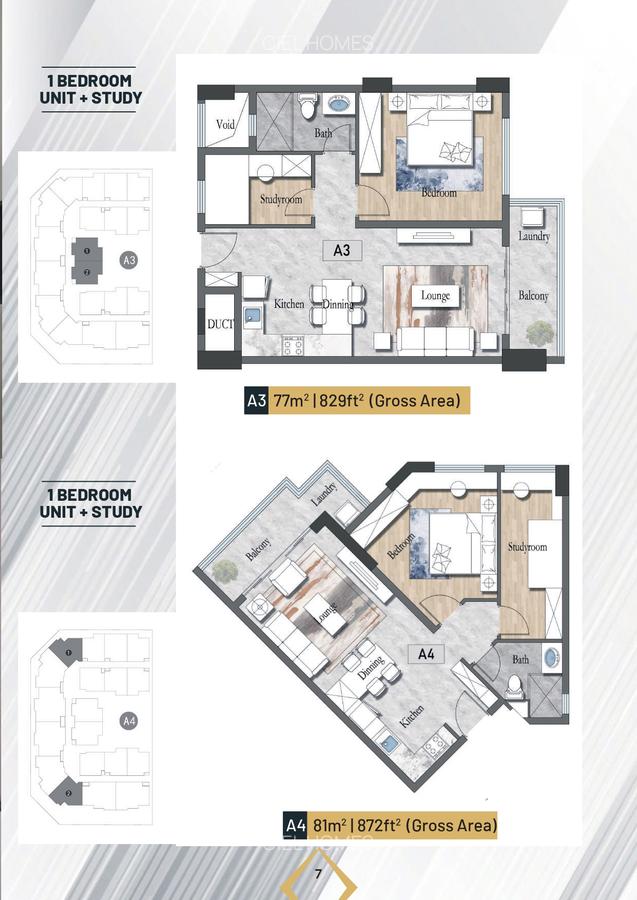 1 Bed Apartment with Swimming Pool at Spot Road - 4