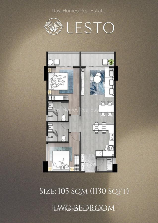 1 Bed Apartment with Swimming Pool at Ojijjo - 18