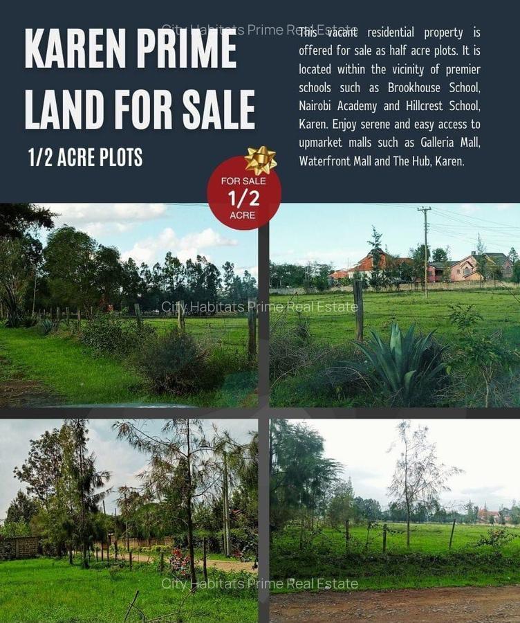 0.5 ac Residential Land in Karen - 1