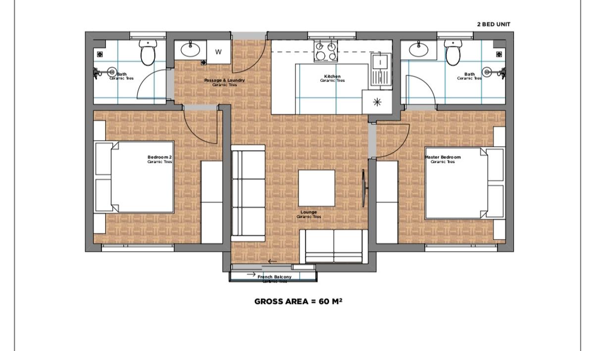 2 Bed Apartment with En Suite at Kitisuru - 6