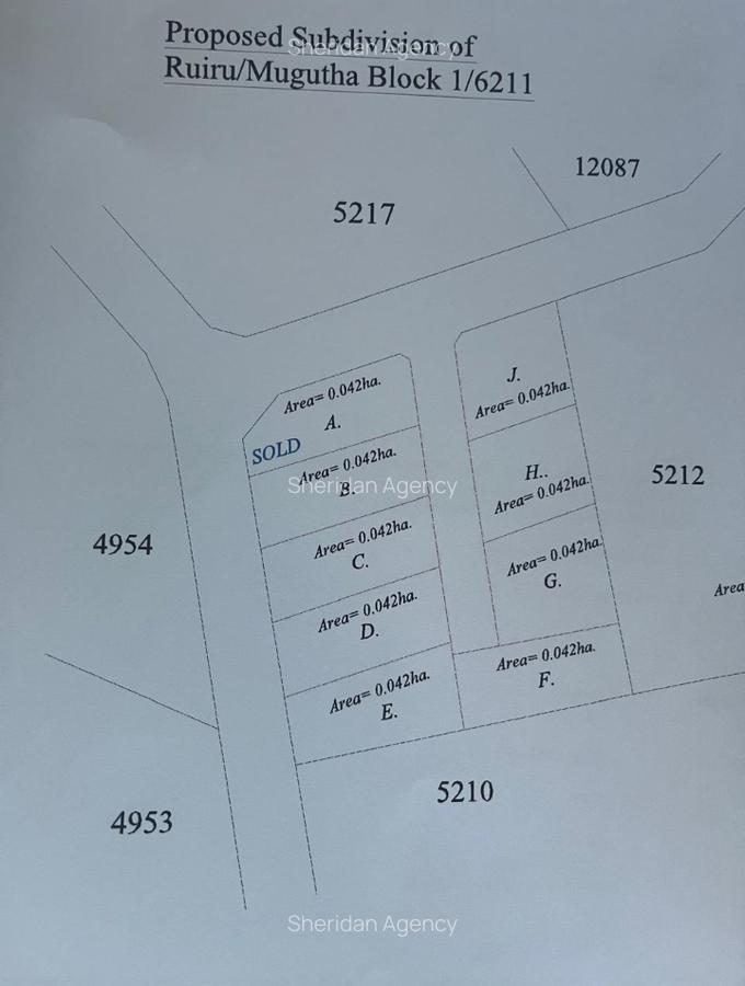 Residential Land at Mugutha - Murera - 5